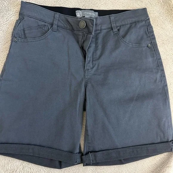 Ab'Solution Stretch Twill Shorts in Shadow - Picture 7 of 7